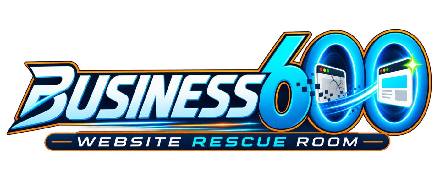 Business600 Website Rescue Room